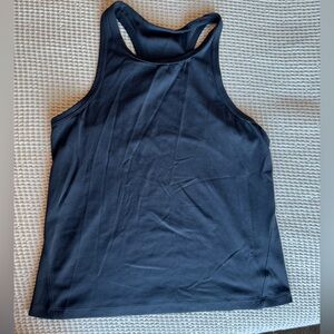CRZ YOGA Butterluxe High Neck Tank Tops for Women - Navy